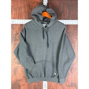 Discus Athletic‎ Hoodie Blank Dark Gray Vintage 90s Mens Medium Made In The USA